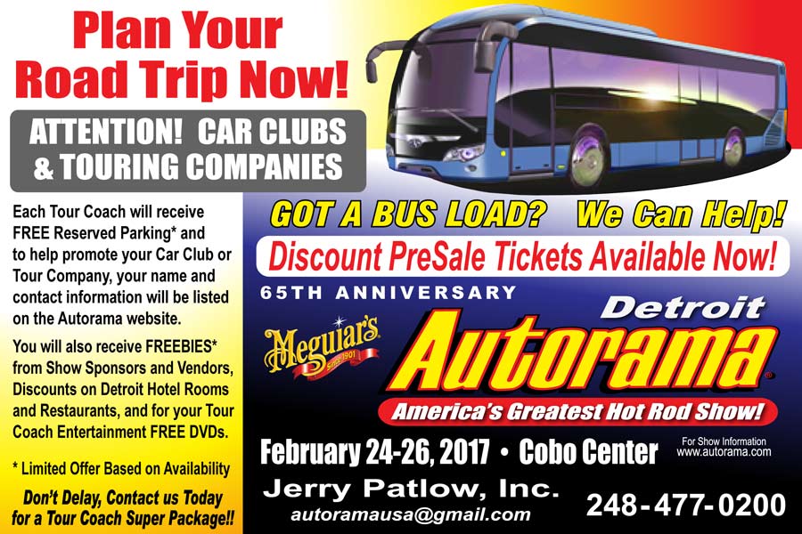 Detroit Autorama Bus Tour